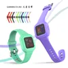 Cinturino bracciale silicone per garmin fit jr3 jr 3 smart watchband con cinghie di sostituzione della custodia per bambini accessori per gli accessori