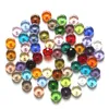 Strebelle AAA 4x8mm Bandenvorm Crystal Lampwork Glas los