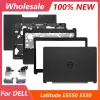 Случаи Новые для Dell Latitude E5550 5550 ноутбука ЖК -экрана задняя крышка передняя панель Palmerst Palmerst Нижняя нижняя панель панели ладонь в ладонь