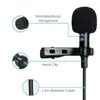 Microphones 3,5 mm Portable Mini microphone Clip USB Condenseur C-Type Lavalier Revers 1,5 m Smartphone Wired Smartphone