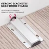 Naierdi aluminium legering magnetische kast vangsten duwen naar open deur stops touch rebounder keuken onzichtbare kast trekt