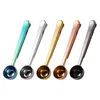 5 PCS Coffee Scoop Clip Measuring Spoon As Shown Stainless Steel With Sealing Clips Long Handle Bag 240410