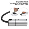 BORUiT Portable Food Cold Smoke Generator Molecular Cuisine Smoking Gun Meat Burn Smokehouse Cooking for BBQ Grill Smoker Wood