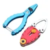 Mini pinces de pêche Grip Grip Aluminium Tongles d'eau salée Cutter Fish Fish Gripper Contrôleur Lure Fishing Tackle Tack Tool Equipment