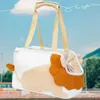キャットキャリアキャリアポータブルキャリーキャリーバッグ通気性旅行袋再利用可能なペットショルダードッグキャッツアクセサリー