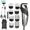 Clippers Vgr Professional Hair Clipper Electric Men Hair Trimmer Vintage Hair Style Haircut Machine 2M Cord Barber Clippers V121