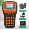 Printers PS100E Portable Wireless Label Printer TZeFX231 Industrial Label Maker Compatible for Brother Ptouch Label Maker TZe231 Tapes