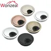 Wonzeal Zinc Alloy Round Table Wire Hole Cover Outlet Port Computer PC Desk Cable Gommet Line Holder 50mm/53mm/60mm/80mm