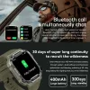 Uhren Xiaomi robuste militärische Smart Watch Men for Android iOS ftiness Uhren IP68 Waterdesdicht 1.85 '' ai Voice Bluetooth Call SmartWatch