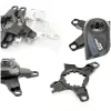 Adaptador de cadeia de pedra aranha do conversor a 110bcd 4 braço 5 parafusos para sram force rival road bike cascla