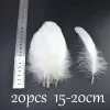 Nuevo avestruz blanco plumas de faisán para manualidades plumas de avestruz de bricolaje recortando ropa de coser de costura decoración de la fiesta