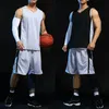 リバーシブルバスケットボールジャージの男性ダブルサイドバスケットボールジャージーカスタムユーススポーツユニフォーム通気性チームトレーニングスーツ