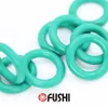 CS6mm FKM Gummi O Ring OD 350/355/360/365/370/375/380/385/390/395*6 mm 1 st-ringar Fluorpackning Oljetätning Grönt Oring