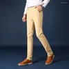 Business jeans maschile slim fit pantaloni lunghi pantaloni coreani casual sciolte tratono dritto comodo traspirato di alta qualità