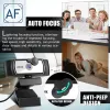 كاميرات الويب 8K/4K Autofocus Webcam 1080p الكاميرا HD Network USB البث المباشر 2K DriverFree Computer Web Cam Camer