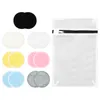 Zipper Mesh Wash Bags Household Nursing Breastfeeding Pad Makeup Remover Pad +Laundry Dirty Clothes Organizer Laundry Bag Basket