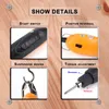 Industriële elektrische schroevendraaier Ajustbale Speed Mini Drill Electric Batch Power Tools Set huishoudelijk onderhoud reparatie AM-520H