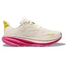 Duże projektanci buty do biegania dla mężczyzn kobiety Clifton 9 Bondi 8 męskie sporty na świeżym powietrzu Czarno biała żółta platforma Damskie Treakery Treakery Rozmiar 5-13 Szybka wysyłka