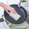 3pcs pano de lavagem de louça de laço natural Pote de prato de lavagem de prato fácil de limpe
