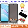 ORIGINAL PARA XIAOMI MI 10 LITE 5G LCD Display Touch Screen Substituição para Mi10 Lite 5g Mi 10lite M2002J9G Peças de reparo