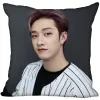 New Bang Chan Kpop Cover Coubelle Chambre Home Office Decorative Ahelbase thelpas Square Zipper Classement 45x45cm Satin Soft No Fade