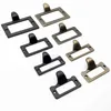 2st Liten Heavy Duty Antik mässing Black Decorative Furniture Cabinet Drawer Label Pull Tag Rame File Name Card Holder