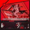 Accessoires 108 toetsen/Set Chainsaw Man Makima Power KeyCap PBT Dye Subbed Subbed KeyCaps Anime Key Caps voor ANSI 61 87 104 108 Toetsenbord