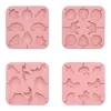 Unicorn/Ocean/Crown/Rabbit Lollipop Silicone Mold Chocolate Candy Cake Mould Cake Decorating Tools Kitchen Baking Accessories