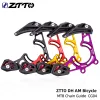 ZTTO DH MTB自転車チェーンガイドドロップキャッチャーBBマウントマウンテングラベルバイクシングルディスク1xシステムの調整可能