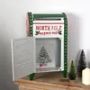 Ograniczna metalowa skrzynka pocztowa świąteczna świąteczna skrzynka pocztowa Pozostawienie wiadomości Post Post stojąca