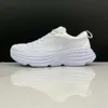 2024 Chaussures de course Bondi 8 Clifton Lifestyle Absorption de choc pour hommes Jogging Jogging Sneakers Walking Carbon Black Triple White Designer Trainers S3 S5