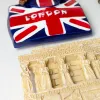 Welttouristische Souvenirs US Canada Frankreich Eiffelturm Griechenland Spanien Kühlschrank Aufkleber Thailand Kühlschrank Magnete Home Dekoration