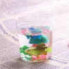 10Pcs/Set Small Fish Tank Jellyfish Cup Clear Mini Container Betta Fish Thickened Plastic Transparent Cup For Small Pets