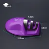 Knife Sharpener Whetstone for Kitchen Knives Sharpening Stone Grindstone Grinder Stone 2 Stages Diamond & Ceramic Household Tool