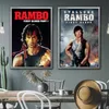 Rambo III (1988) Первая кровь фильма о декоративном холсте плакаты комнаты барь