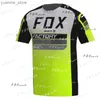 Les chemises à vélo en tête de chauve-souris hors route maillot Cross Enduro Downhill Jersey Mountain Bike Tshirt Sécheur rapide Homme Breathable Mens Zesica Misetas M Y240419 J3Gy