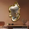 Grande specchio decorativo che fa un trucco a appenderla piena corpo irregolare specchio decorativo bagno espejo grande decorazione della casa