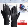Herfst winter mannen dameshandschoenen aanraken koude waterdichte winddicht handschoenen