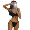 Swimsuit Women 2023 NOWA seksowna pikantna dziewczyna bikini rozłam ciało czyste pożądanie w stylu STAL STAL Wsparcie małego zbierania klatki piersiowej Udawanie i6gu