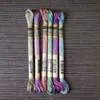 Pack de soie dentaire léger, 6 brins, couleurs à écran haute, broderie métallique, fil de point de croix, art 317w, 6 brins, super offre