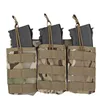 AK Ar M4 AR15 Rifle Pistol Mag Beutel Jagd Shooting Airsoft Paintball Single Double Triple Magazine Budes Armeezubehör