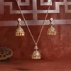 Ethnic Vintage Gold Color Bells Tassel Biżuteria