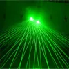 Hot Sale Lights LED Green DJ Laser Glove com 4 PCs Lasers verdes para DJ Laser de palco de dança