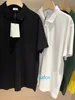 Letnia męska koszula polo haftowa z krótkim rękawem Perła Bawełniana T-shirt z krótkim rękawem Knight Classic Color Damska koszulka koszulka Polos Loose Business S-2xl 702
