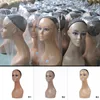 Female PVC Mannequin Head Sale For Wig Jewelry And Hat Display