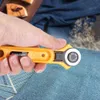 Cutter de tissu rotatif de 28 mm 5pcs Blades coudre les outils de coupe en tissu à rouleaux de courte