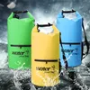 PVC 5L 10L 20L Outdoor Waterdichte tas Droge zak Zwemtas Zak opslag voor reizende rafting varen kajakken kanoën