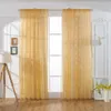 1pcs Weihnachten Schneeflocken Vorhang Tüll Fenster Voile Drape 108 Länge Vorhänge #T1P