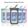 Universal Waterproof Phone Case Pouch For iPhone 13 12 11 Pro Max XS Max Samsung Galaxy S22 Cellphone Dry Bags For Swim Pool