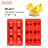 3D Half Ball Pastry Silicone Mold for Baking Cake Decorating Sphere Confectionery Chocolate Bombs Christmas Silicone Forms